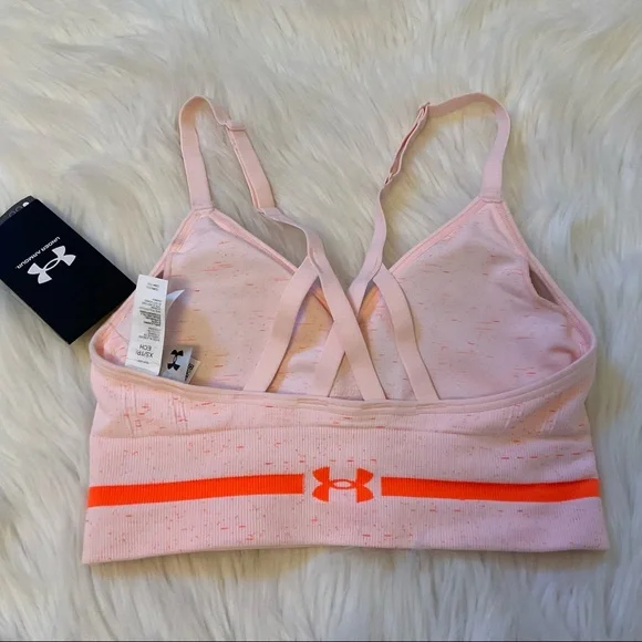 Under Armour Light Support Compression Sports Bra - NWT - Size XS - Picture 6 of 10